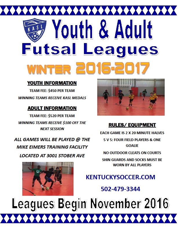 Kentucky Amateur Soccer League Louisville Youth and Adult Soccer